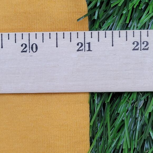 Vintage 80s Neelys-Bend Crop-Top Shirt Womens Large 21x17 Yellow - Picture 11 of 12